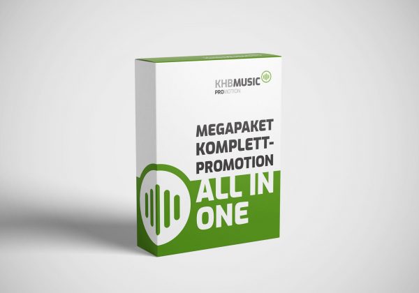 Megapaket Komplettpromotion All IN One - KHB Music Promotion - Onlineshop