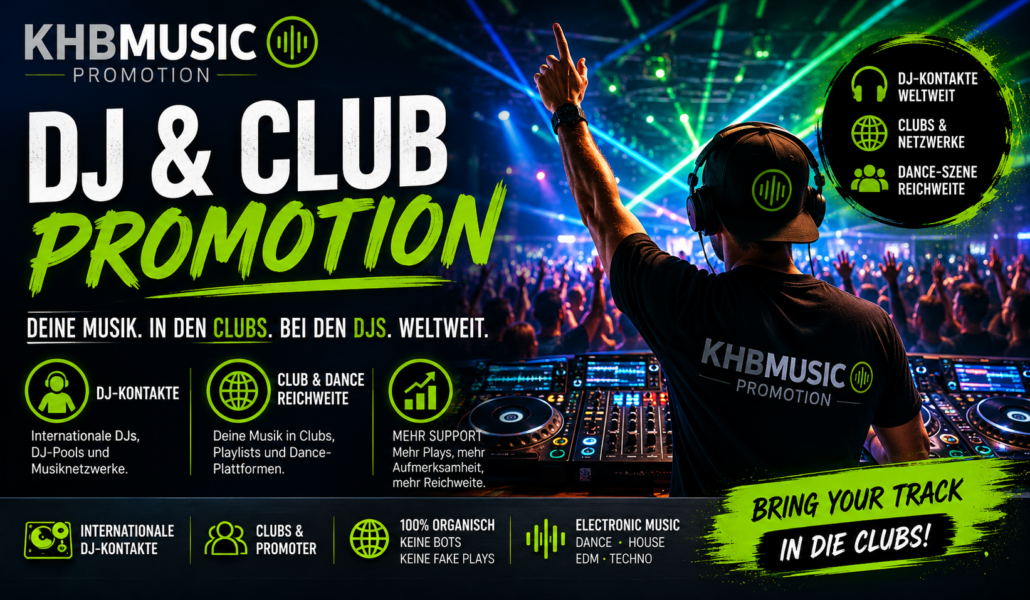 DJ & Club Promotion fĂĽr Artists & Labels