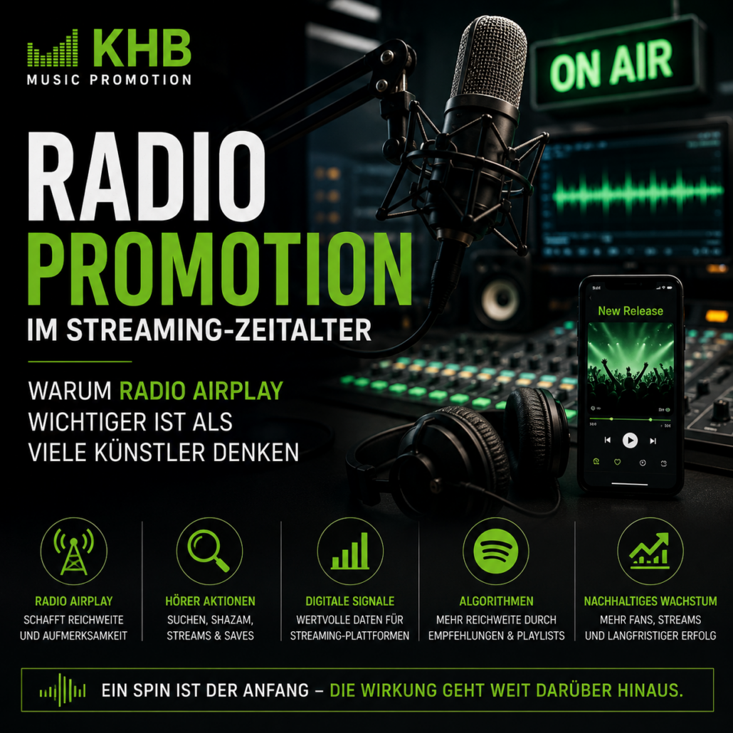 Radio Promotion 2026: Warum Radio Airplay wichtiger ist als viele Künstler denken